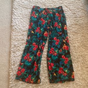 Fun tropical vacation pants